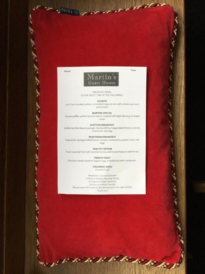Martins Guest House Единбург Екстериор снимка